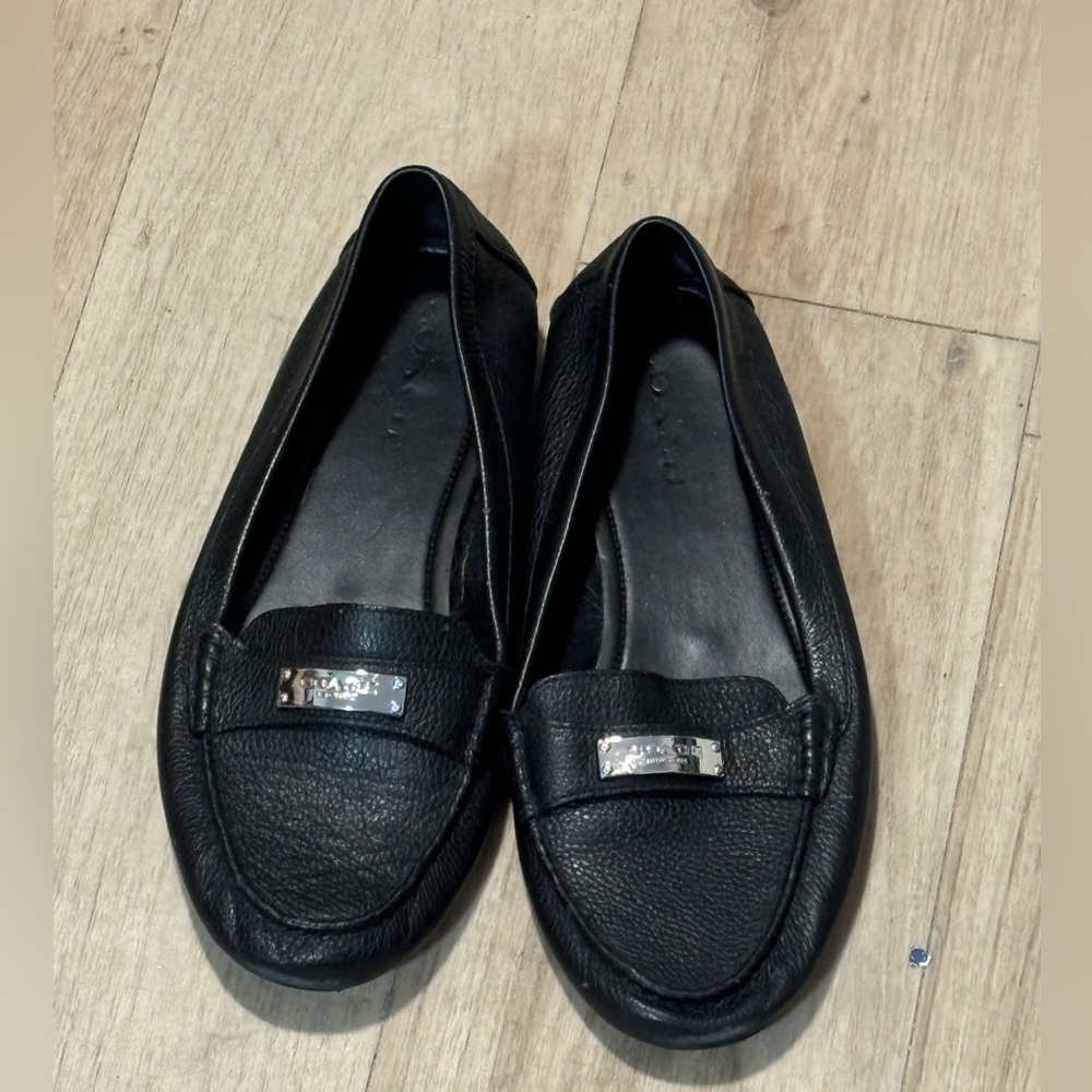 Coach Fredric’s loafers black